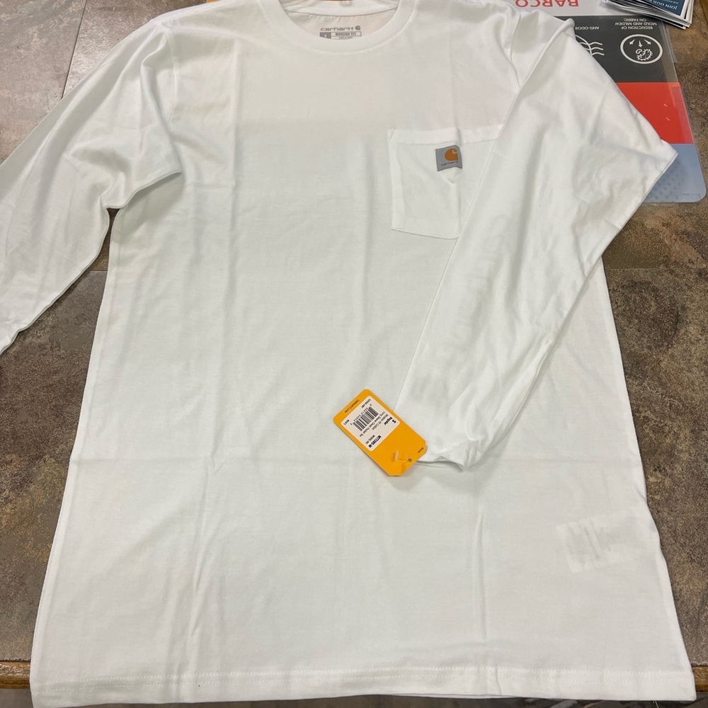 Carhartt Men’s Crew Neck LS Graphic Pocket Tee
